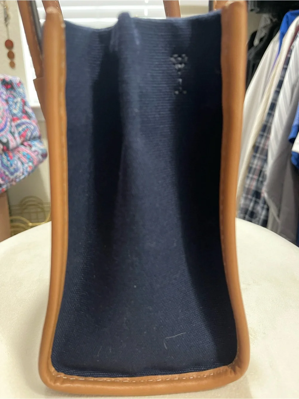 BRAND NEW NEVER USED Michael Kors Navy and Tan Women's Bag